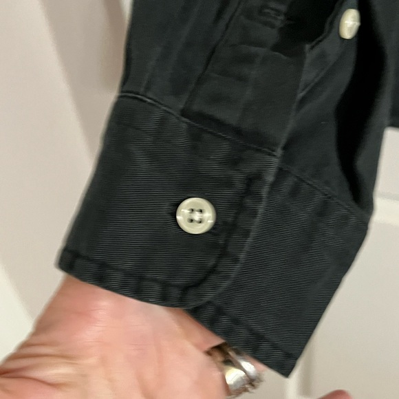 Ralph Lauren Shirts Ralph Lauren Solid Black Casual Dress Shirt